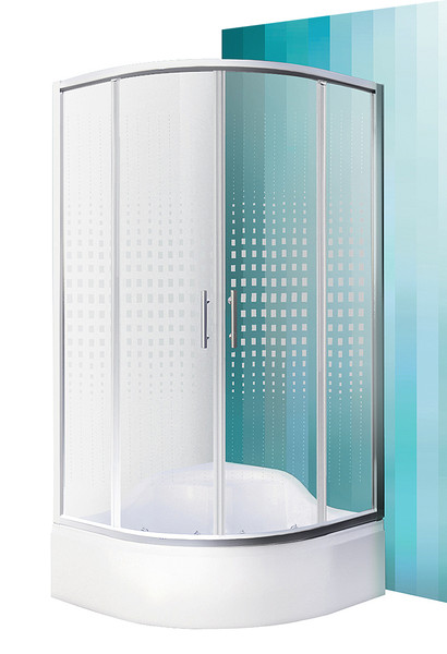 BUFFALO NEO - Čtvrtkruhový sprchový kout s posuvnými dveřmi